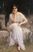 Charles-Amable Lenoir Meditation oil painting reproduction